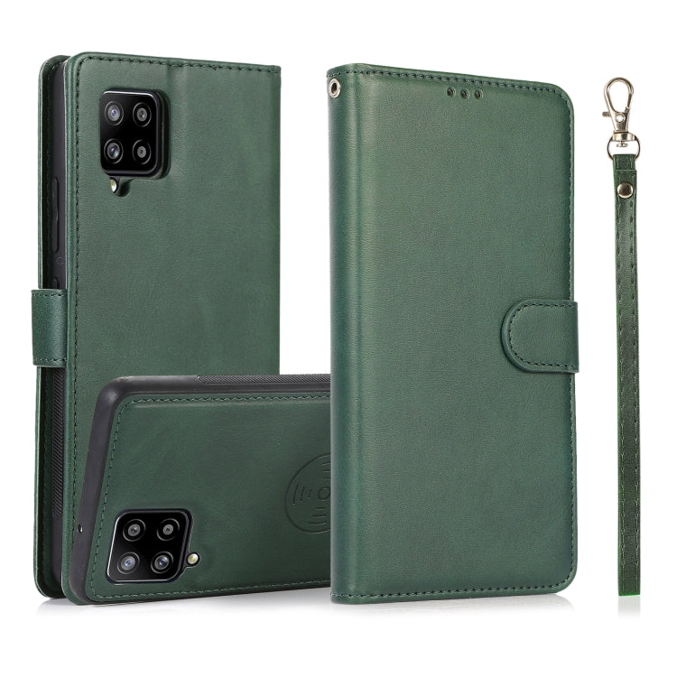 Calf Texture 2 in 1 Detachable Magnetic Back Cover Horizontal Flip Leather Case with Holder & Card Slots & Wallet & Photo Frame, For Samsung Galaxy A11 / M11, For Samsung Galaxy A21, For Samsung Galaxy A21s, For Samsung Galaxy A32, For Samsung Galaxy A...