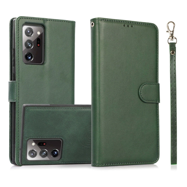 Calf Texture 2 in 1 Detachable Magnetic Back Cover Horizontal Flip Leather Case with Holder & Card Slots & Wallet & Photo Frame, For Samsung Galaxy A51 5G, For Samsung Galaxy A52 5G / 4G, For Samsung Galaxy A70, For Samsung Galaxy A71                  ...