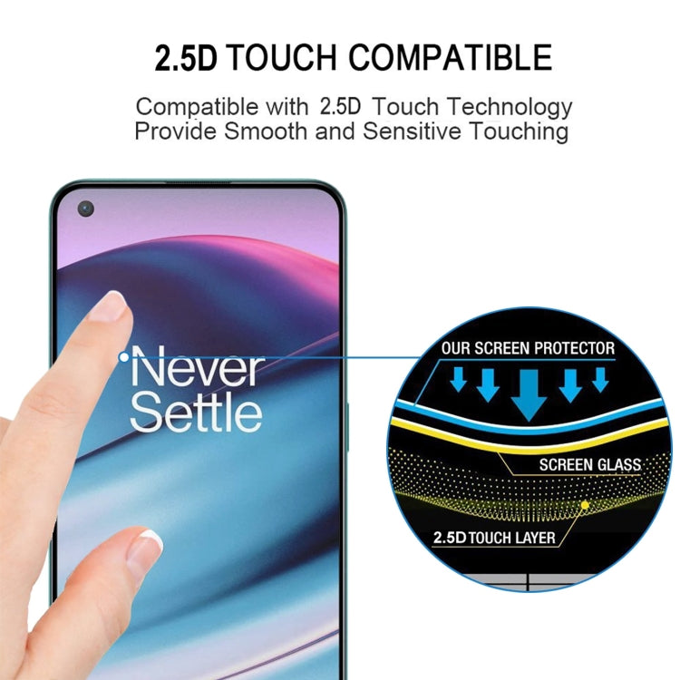25 PCS Full Glue Full Screen Tempered Glass Film, For OnePlus Nord CE 5G (25 PCS), For Samsung Galaxy A22 4G (25 PCS), For Samsung Galaxy A22 5G (25 PCS), For Samsung Galaxy S21 FE 5G (25 PCS)