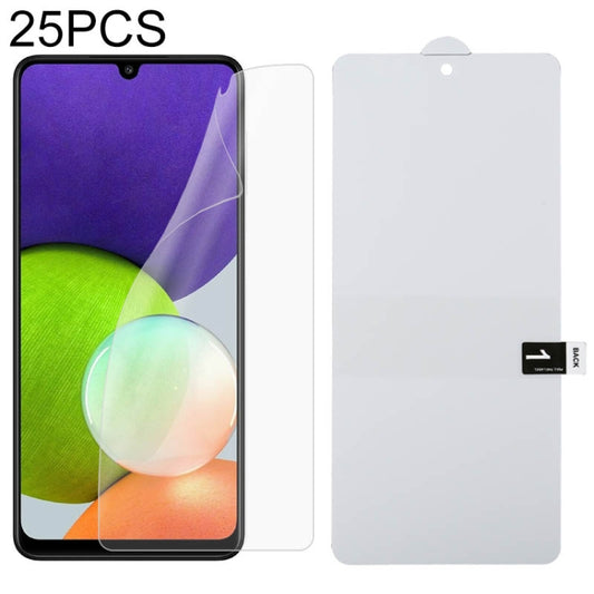 25 PCS Full Screen Protector Explosion-proof Front Hydrogel Film, For Samsung Galaxy A22 4G (25 PCS), For Samsung Galaxy A22 5G (25 PCS), For Samsung Galaxy S21 FE 5G (25 PCS), For OnePlus Nord CE 5G (25 PCS)