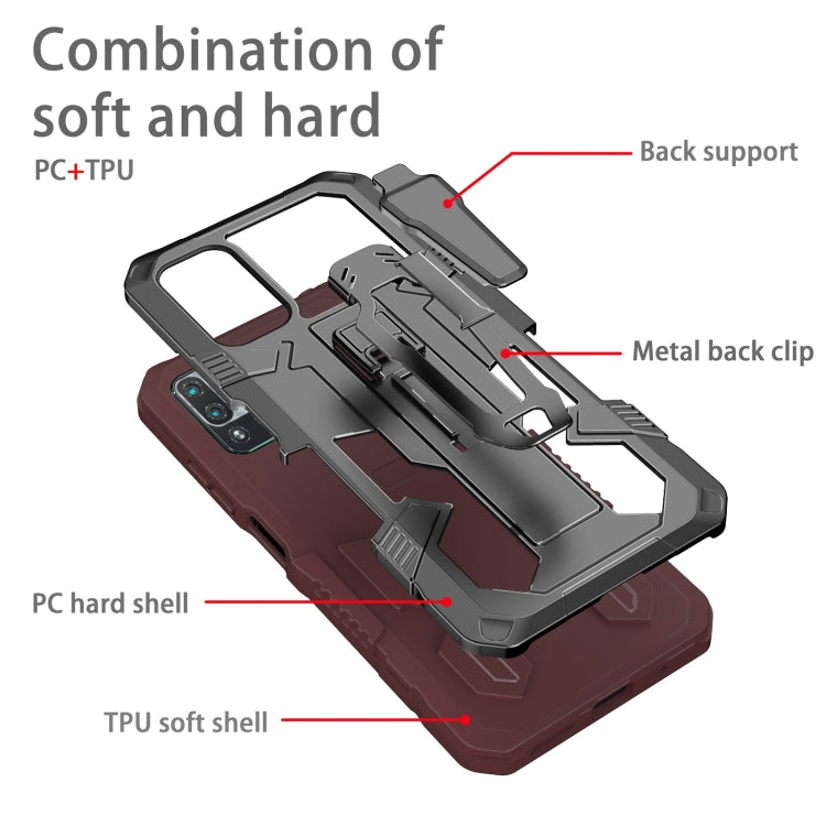 Armor Warrior Shockproof PC + TPU Protective Case, For Xiaomi Redmi Note 10 5G, For Xiaomi Mi 11 Lite
