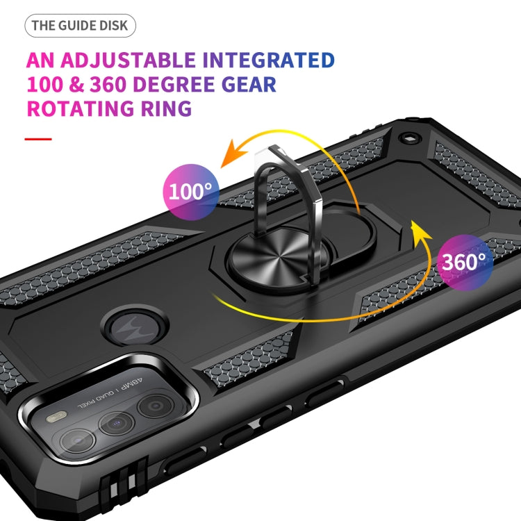 Shockproof TPU + PC Protective Case with 360 Degree Rotating Holder, For Motorola Moto G Stylus 5G / 2021, For Motorola Moto G50, For Motorola Moto G60 / G40 Fusion