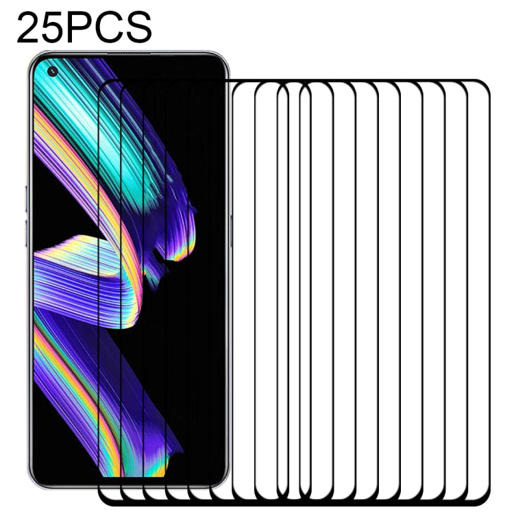 25 PCS Full Glue Full Screen Tempered Glass Film, For OPPO Realme Q3 5G / Q3i 5G (25 PCS), For OPPO Realme GT Neo / GT Neo Flash (25 PCS), For OPPO Realme V13 5G (25 PCS), For OPPO Realme X7 Max 5G (25 PCS), For OPPO Realme Narzo 30 5G (25 PCS)        ...