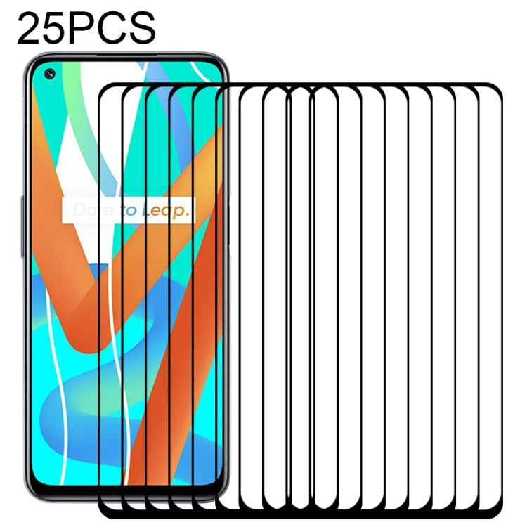 25 PCS Full Glue Full Screen Tempered Glass Film, For OPPO Realme Q3 5G / Q3i 5G (25 PCS), For OPPO Realme GT Neo / GT Neo Flash (25 PCS), For OPPO Realme V13 5G (25 PCS), For OPPO Realme X7 Max 5G (25 PCS), For OPPO Realme Narzo 30 5G (25 PCS)        ...
