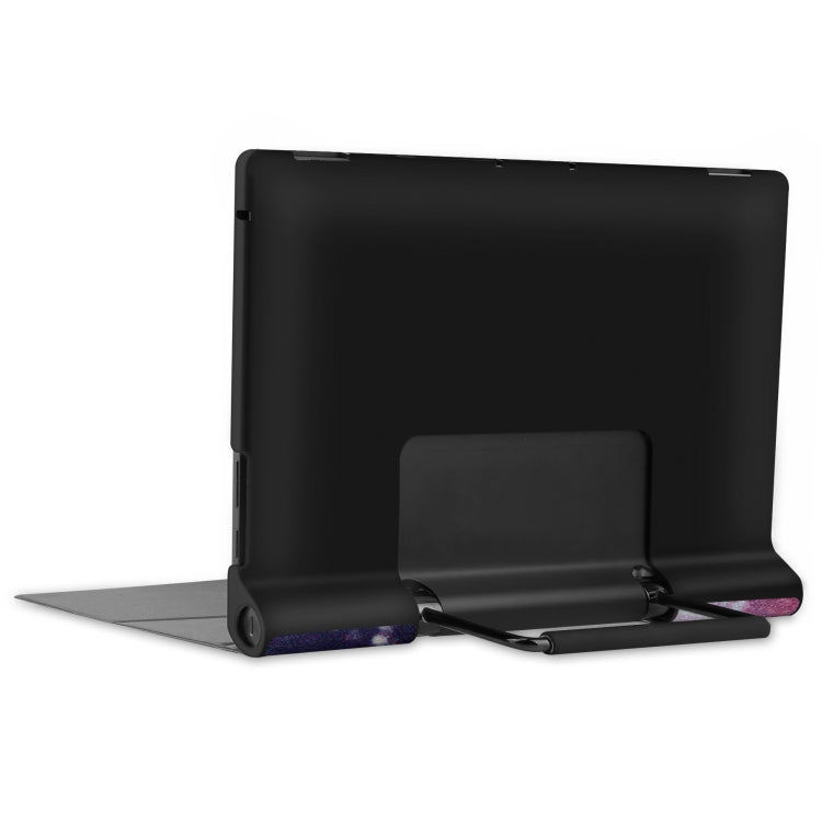Custer Texture Coloured Drawing Pattern Horizontal Flip PU Leather Case with Holder, For Lenovo Yoga Pad Pro 13 inch YF K606F