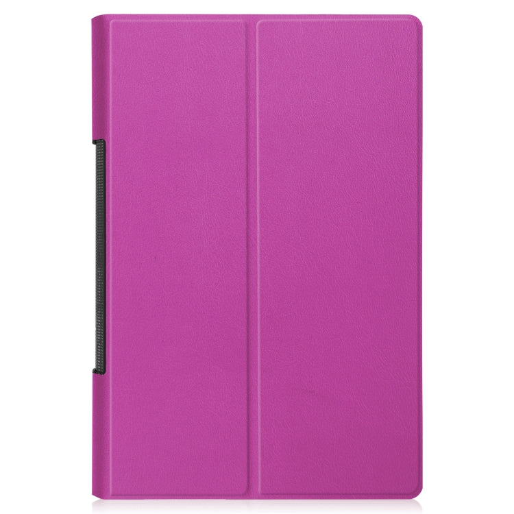 Custer Texture Horizontal Flip PU Leather Case with Holder, For Lenovo Yoga Pad Pro 13 inch YF K606F