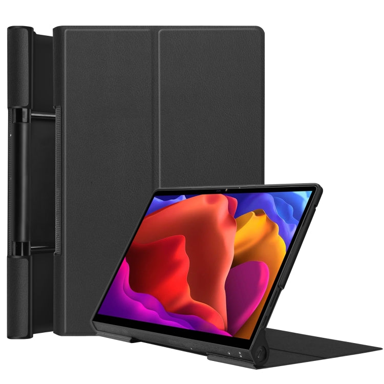 Custer Texture Horizontal Flip PU Leather Case with Holder, For Lenovo Yoga Pad Pro 13 inch YF K606F
