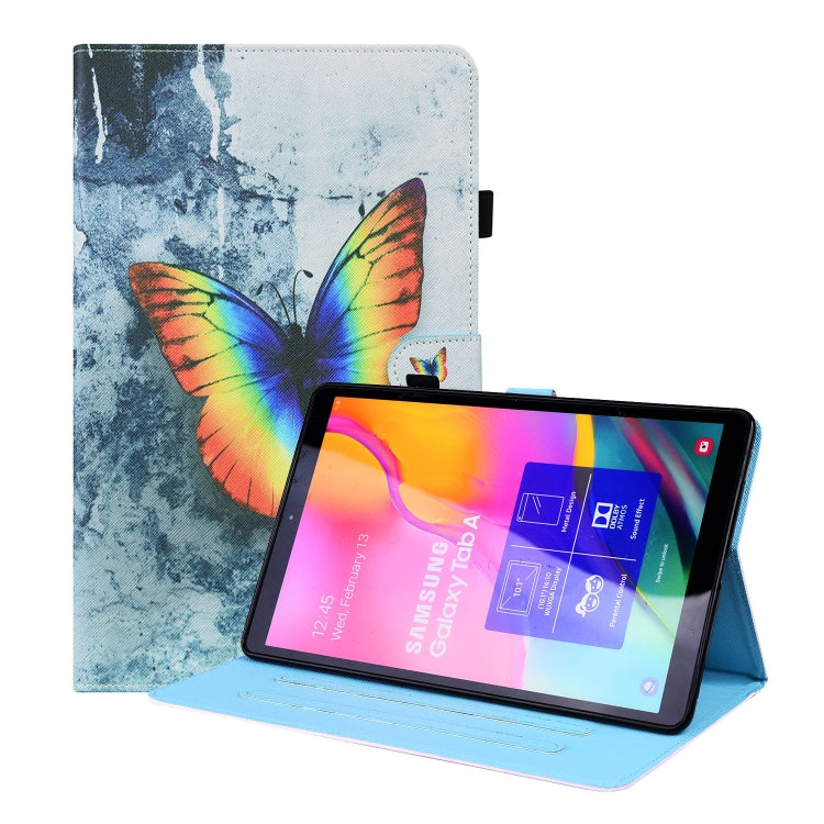 Animal Pattern Horizontal Flip Leather Case with Holder & Card Slots & Photo Frame, For Samsung Galaxy Tab A7 Lite 8.7 SM-T220 / SM-T225, For Samsung Galaxy Tab S8 / Galaxy Tab S7 2020 SM-T870 / SM-T875, For Samsung Galaxy Tab A 8.0 2019 SM-T290 / SM-T...