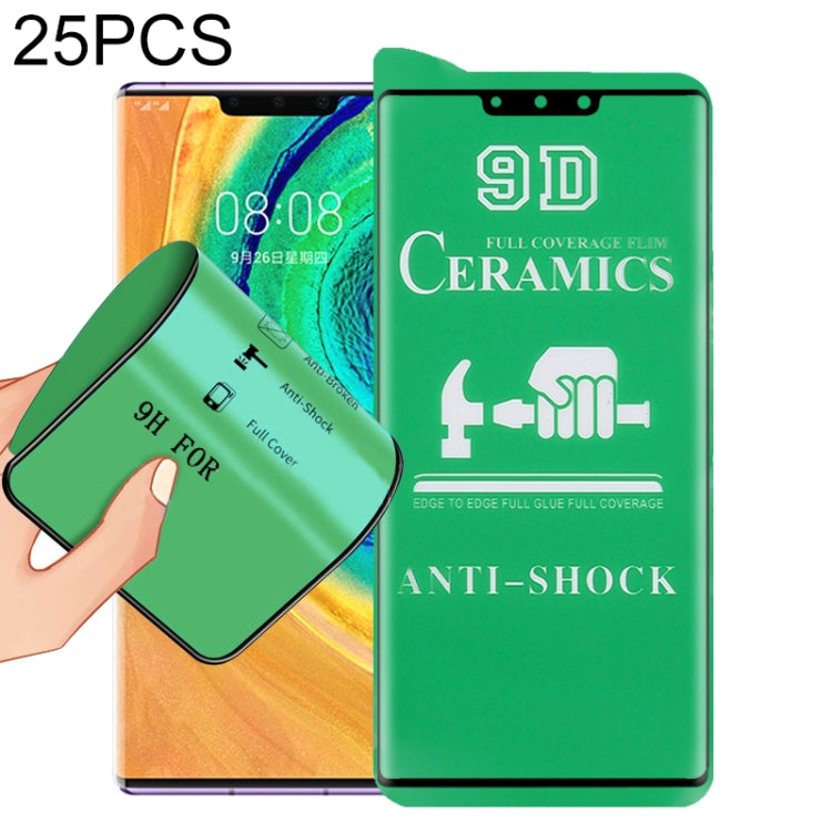 25 PCS 9D Full Screen Full Glue Ceramic Film, For Samsung Galaxy Note8 (25 PCS), For Samsung Galaxy Note9 (25 PCS), For Samsung Galaxy Note10 (25 PCS), For Huawei Mate 20 Pro (25 PCS), For OnePlus 7 Pro (25 PCS), For OnePlus 8 / 8 5G UW Verizon (25 PCS...