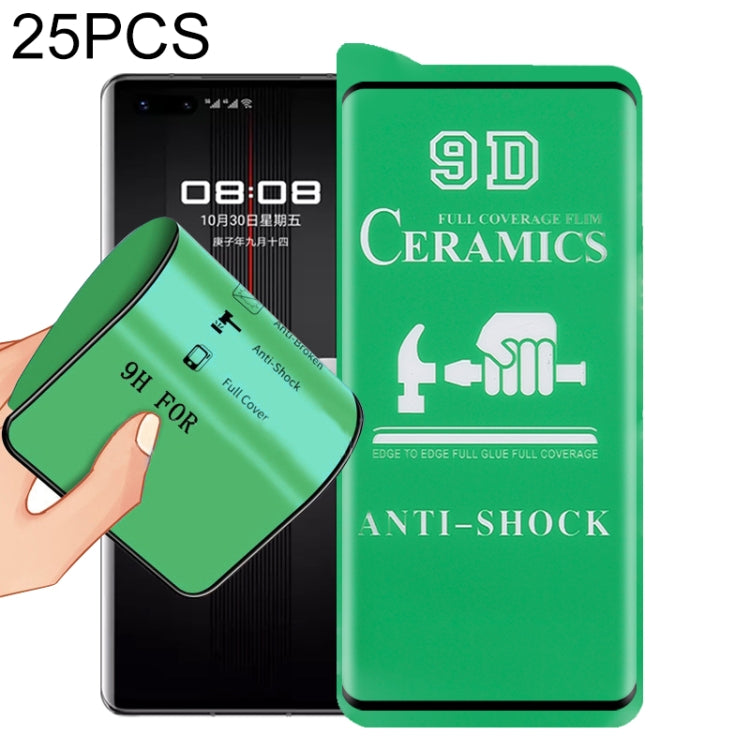 25 PCS 9D Full Screen Full Glue Ceramic Film, For Samsung Galaxy Note8 (25 PCS), For Samsung Galaxy Note9 (25 PCS), For Samsung Galaxy Note10 (25 PCS), For Huawei Mate 20 Pro (25 PCS), For OnePlus 7 Pro (25 PCS), For OnePlus 8 / 8 5G UW Verizon (25 PCS...