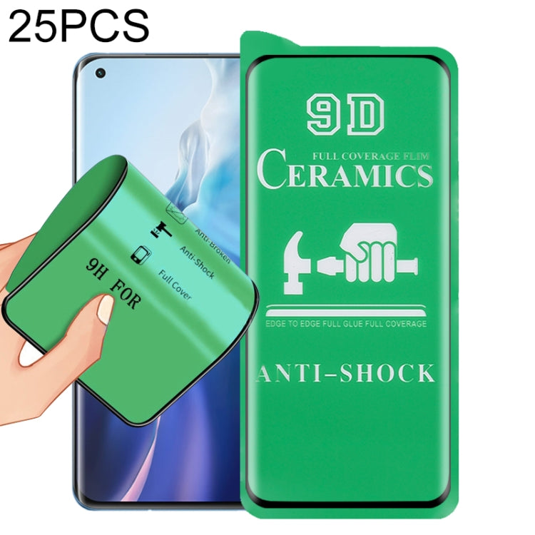 25 PCS 9D Full Screen Full Glue Ceramic Film, For Samsung Galaxy Note8 (25 PCS), For Samsung Galaxy Note9 (25 PCS), For Samsung Galaxy Note10 (25 PCS), For Huawei Mate 20 Pro (25 PCS), For OnePlus 7 Pro (25 PCS), For OnePlus 8 / 8 5G UW Verizon (25 PCS...
