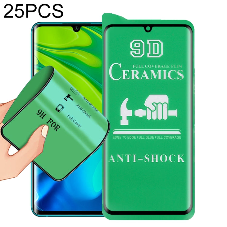 25 PCS 9D Full Screen Full Glue Ceramic Film, For Samsung Galaxy Note8 (25 PCS), For Samsung Galaxy Note9 (25 PCS), For Samsung Galaxy Note10 (25 PCS), For OnePlus 8 / 8 5G UW Verizon (25 PCS), For Samsung Galaxy Note10+ (25 PCS)                       ...