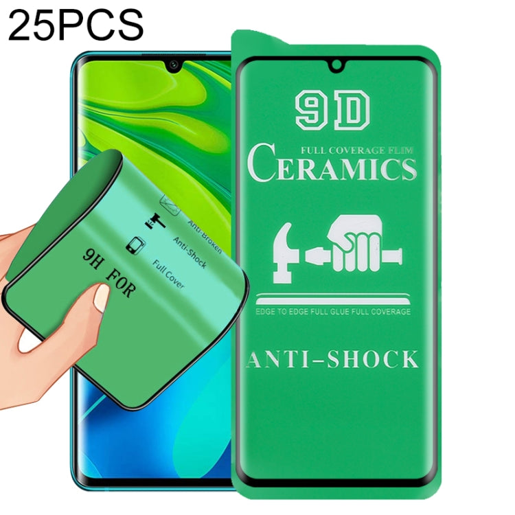 25 PCS 9D Full Screen Full Glue Ceramic Film, For Samsung Galaxy Note8 (25 PCS), For Samsung Galaxy Note9 (25 PCS), For Samsung Galaxy Note10 (25 PCS), For OnePlus 8 / 8 5G UW Verizon (25 PCS), For Samsung Galaxy Note10+ (25 PCS)                       ...