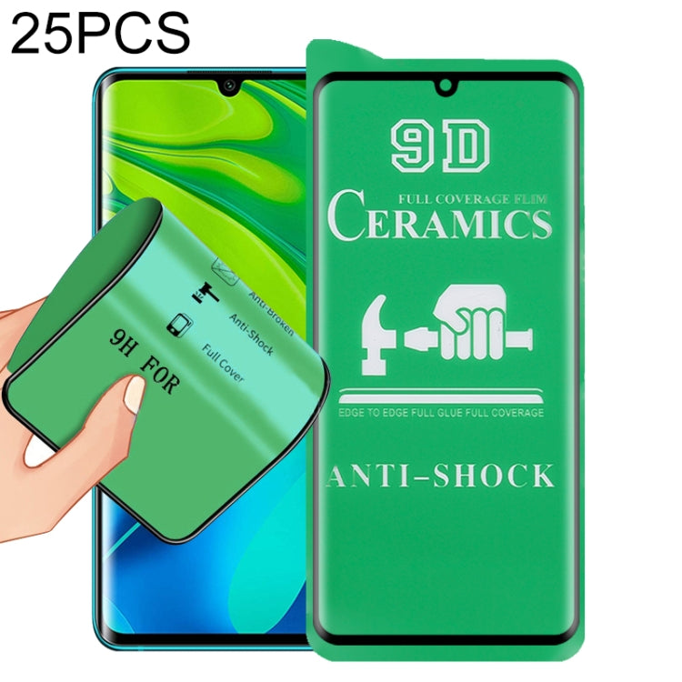 25 PCS 9D Full Screen Full Glue Ceramic Film, For Samsung Galaxy Note8 (25 PCS), For Samsung Galaxy Note9 (25 PCS), For Samsung Galaxy Note10 (25 PCS), For OnePlus 8 / 8 5G UW Verizon (25 PCS), For Samsung Galaxy Note10+ (25 PCS)                       ...