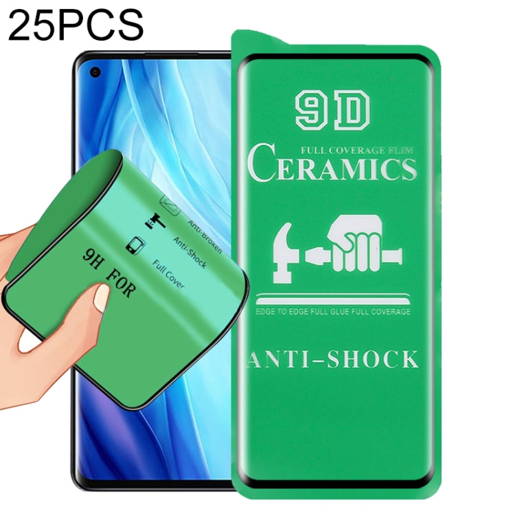 25 PCS 9D Full Screen Full Glue Ceramic Film, For Samsung Galaxy Note8 (25 PCS), For Samsung Galaxy Note9 (25 PCS), For Samsung Galaxy Note10 (25 PCS), For Huawei Mate 20 Pro (25 PCS), For OnePlus 7 Pro (25 PCS), For OnePlus 8 / 8 5G UW Verizon (25 PCS...