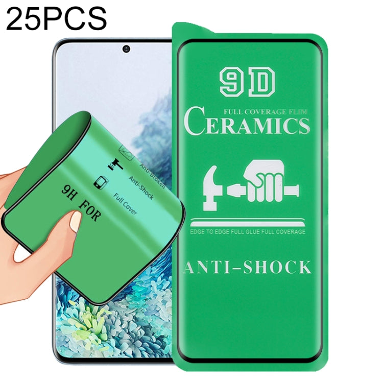 25 PCS 9D Full Screen Full Glue Ceramic Film, For Samsung Galaxy Note8 (25 PCS), For Samsung Galaxy Note9 (25 PCS), For Samsung Galaxy Note10 (25 PCS), For Huawei Mate 20 Pro (25 PCS), For OnePlus 7 Pro (25 PCS), For OnePlus 8 / 8 5G UW Verizon (25 PCS...