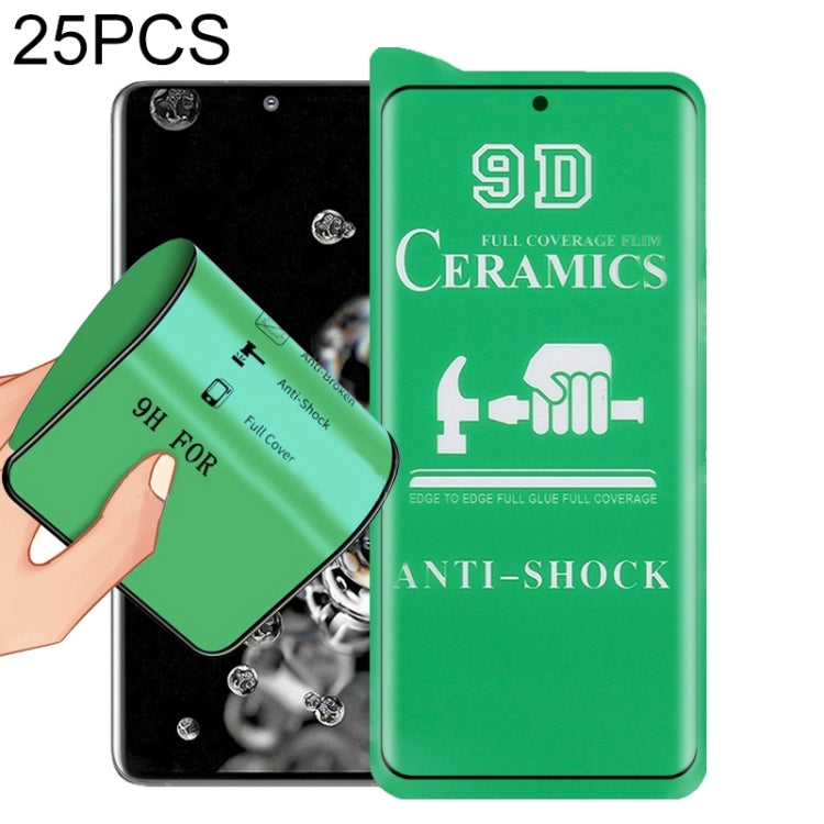 25 PCS 9D Full Screen Full Glue Ceramic Film, For Samsung Galaxy Note8 (25 PCS), For Samsung Galaxy Note9 (25 PCS), For Samsung Galaxy Note10 (25 PCS), For Huawei Mate 20 Pro (25 PCS), For OnePlus 7 Pro (25 PCS), For OnePlus 8 / 8 5G UW Verizon (25 PCS...