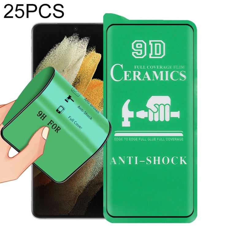 25 PCS 9D Full Screen Full Glue Ceramic Film, For Samsung Galaxy Note8 (25 PCS), For Samsung Galaxy Note9 (25 PCS), For Samsung Galaxy Note10 (25 PCS), For Huawei Mate 20 Pro (25 PCS), For OnePlus 7 Pro (25 PCS), For OnePlus 8 / 8 5G UW Verizon (25 PCS...