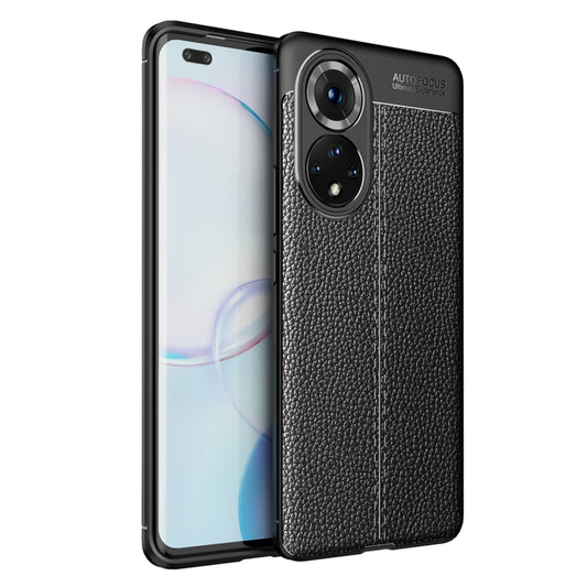 Litchi Texture TPU Shockproof Case, For Honor 50 Pro, For Honor 50 SE, For Honor 50