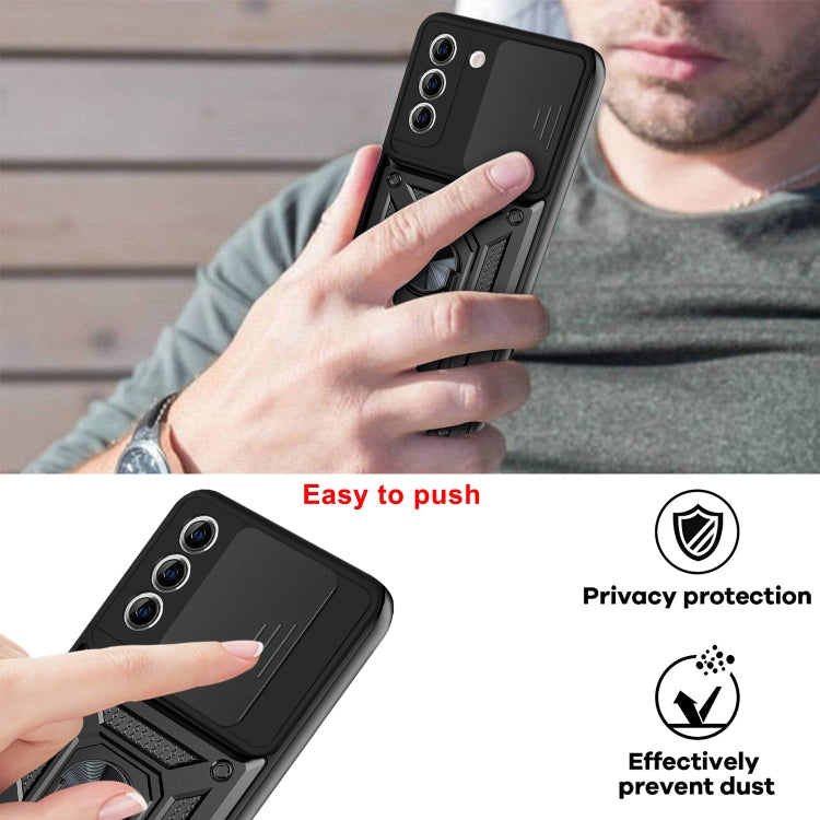Sliding Camera Cover Design TPU+PC Protective Case, For Samsung Galaxy S21 FE, For Xiaomi Mi 11 Lite 5G/4G, For Xiaomi Redmi Note 10 Pro