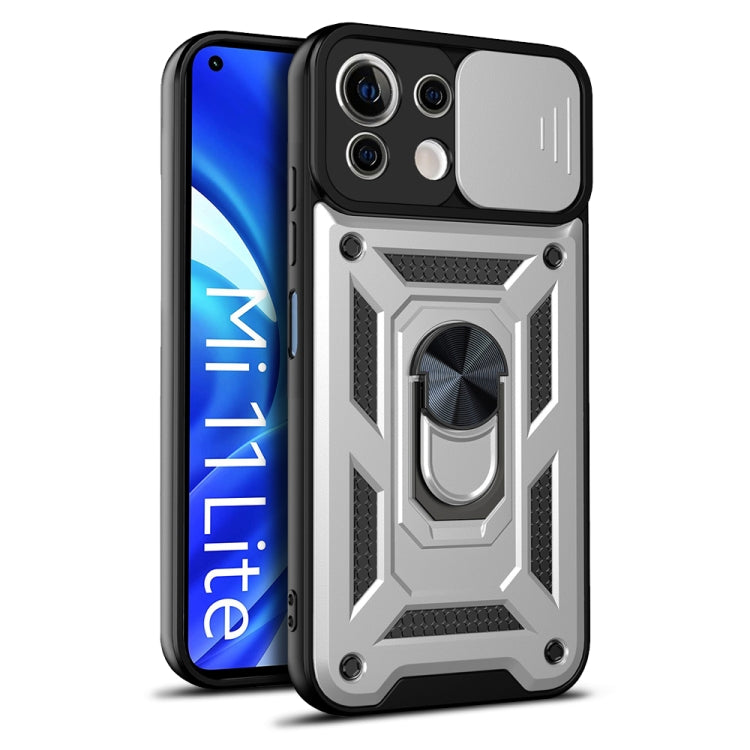 Sliding Camera Cover Design TPU+PC Protective Case, For Samsung Galaxy S21 FE, For Xiaomi Mi 11 Lite 5G/4G, For Xiaomi Redmi Note 10 Pro