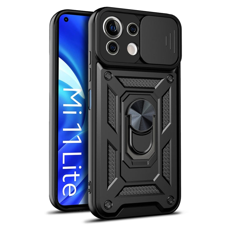 Sliding Camera Cover Design TPU+PC Protective Case, For Samsung Galaxy S21 FE, For Xiaomi Mi 11 Lite 5G/4G, For Xiaomi Redmi Note 10 Pro