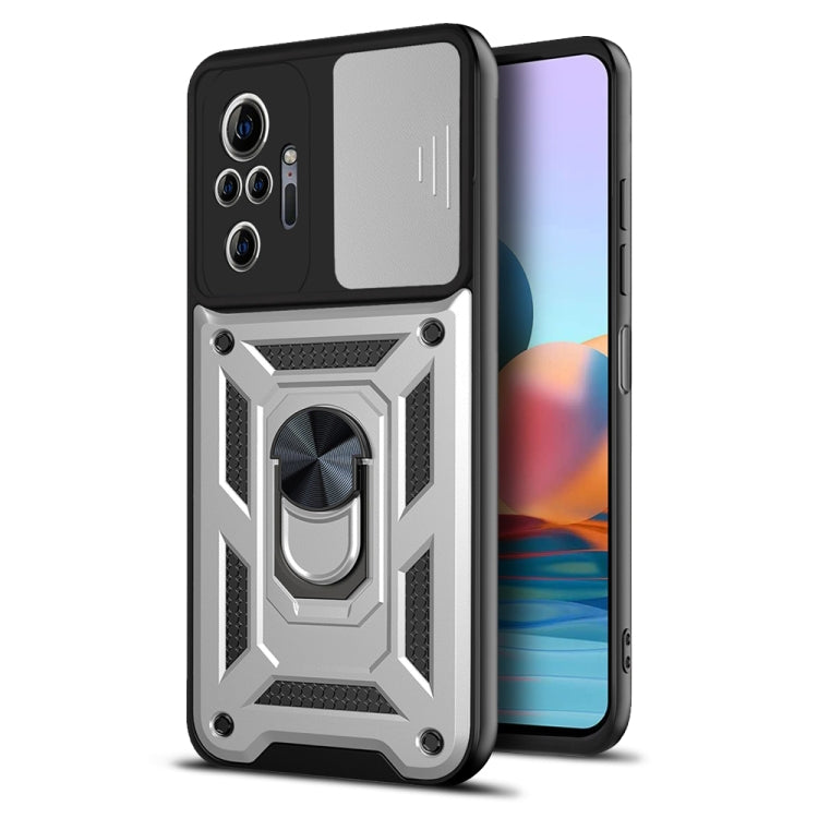 Sliding Camera Cover Design TPU+PC Protective Case, For Samsung Galaxy S21 FE, For Xiaomi Mi 11 Lite 5G/4G, For Xiaomi Redmi Note 10 Pro