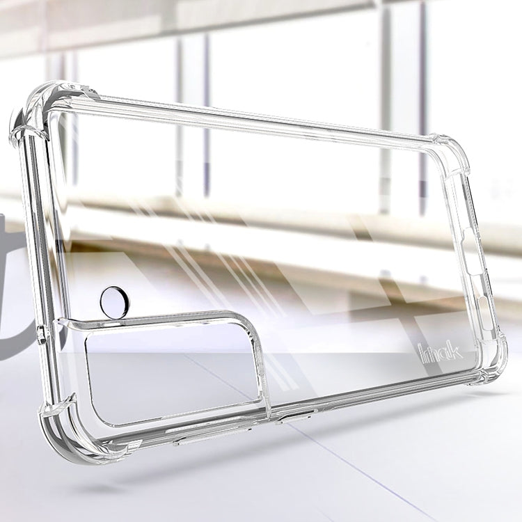 IMAK All-inclusive Shockproof Airbag TPU Case with Screen Protector, For Samsung Galaxy S21 FE 5G, For Motorola Moto G40 Fusion / G60
