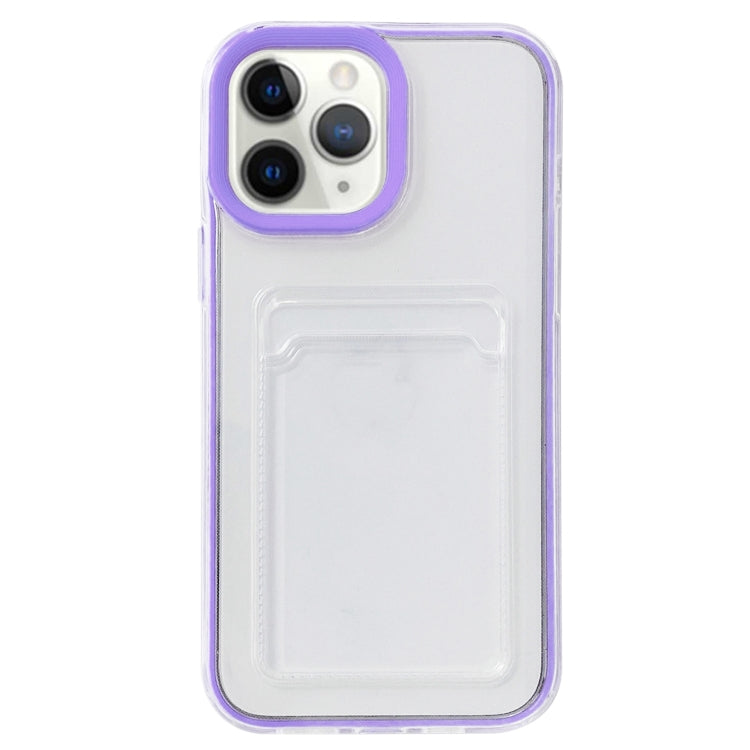 Full-coverage 360 Clear PC + TPU Shockproof Protective Case with Card Slot, For iPhone 12 mini, For iPhone 12 / 12 Pro, For iPhone 12 Pro Max, For iPhone 11 Pro, For iPhone 11, For iPhone 11 Pro Max