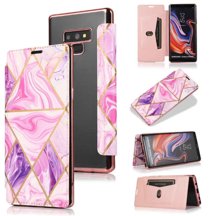 Bronzing Plating PU + TPU Horizontal Flip Leather Case with Holder & Card Slot, For Samsung Galaxy S21+ 5G, For Samsung Galaxy S21 5G, For Samsung Galaxy S20 FE, For Samsung Galaxy S20+, For Samsung Galaxy Note9, For Samsung Galaxy A70                 ...