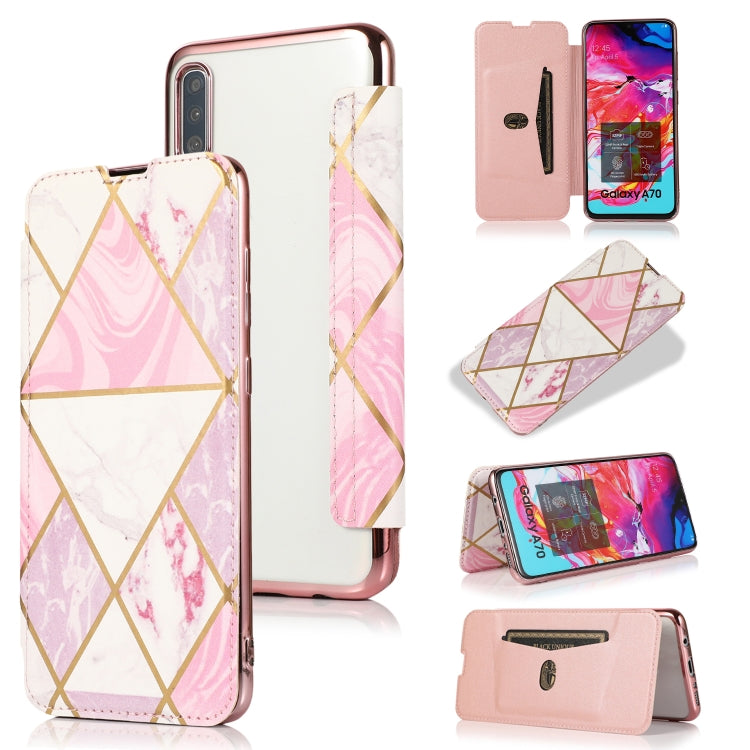 Bronzing Plating PU + TPU Horizontal Flip Leather Case with Holder & Card Slot, For Samsung Galaxy S21+ 5G, For Samsung Galaxy S21 5G, For Samsung Galaxy S20 FE, For Samsung Galaxy S20+, For Samsung Galaxy Note9, For Samsung Galaxy A70                 ...