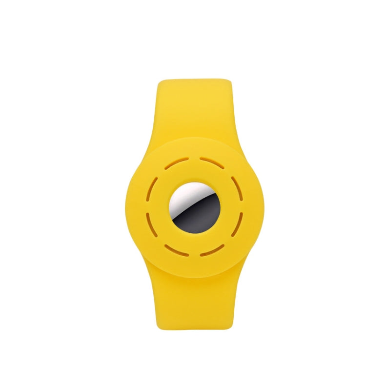 Anti-scratch Shockproof Silicone Bracelet Strap Protective Cover Case, For AirTag