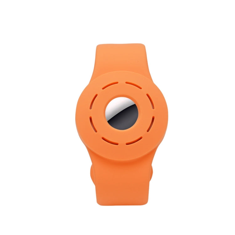 Anti-scratch Shockproof Silicone Bracelet Strap Protective Cover Case, For AirTag