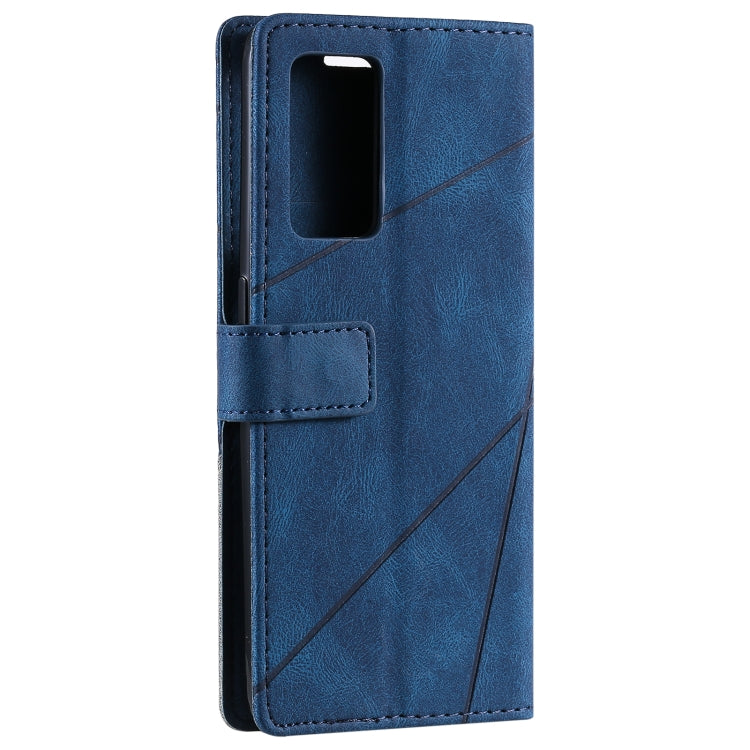 Skin Feel Splicing Horizontal Flip Leather Case with Holder & Card Slots & Wallet & Photo Frame, For OPPO Reno6 Pro 5G