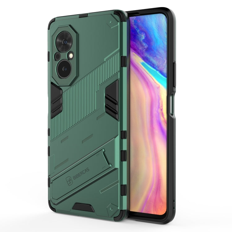 Punk Armor 2 in 1 PC + TPU Shockproof Case with Invisible Holder, For Honor 50 SE / Huawei nova 9 SE