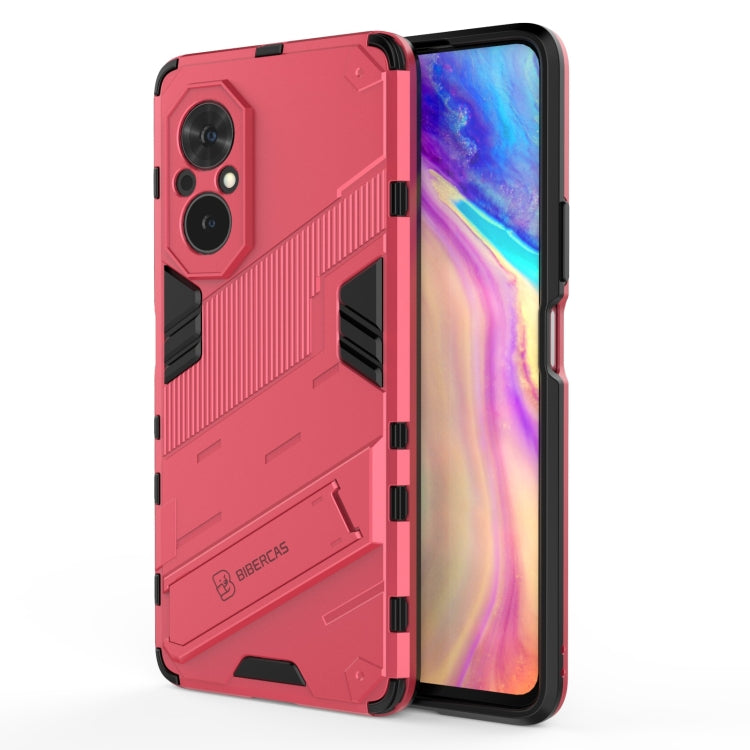 Punk Armor 2 in 1 PC + TPU Shockproof Case with Invisible Holder, For Honor 50 SE / Huawei nova 9 SE