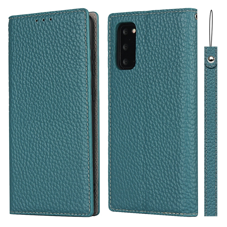 Litchi Texture Horizontal Flip Top Layer Cowhide Leather Case with Holder & Card Slots & Wallet & Strap & Wire Winder, For Samsung Galaxy S21 5G, For Samsung Galaxy S20, For Samsung Galaxy S20 Plus, For Samsung Galaxy S20 Ultra, For Samsung Galaxy S20 FE