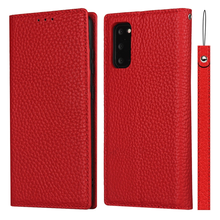 Litchi Texture Horizontal Flip Top Layer Cowhide Leather Case with Holder & Card Slots & Wallet & Strap & Wire Winder, For Samsung Galaxy S21 5G, For Samsung Galaxy S20, For Samsung Galaxy S20 Plus, For Samsung Galaxy S20 Ultra, For Samsung Galaxy S20 FE