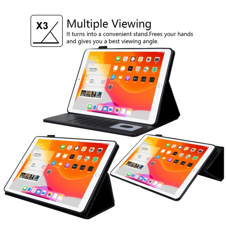Business Style Horizontal Flip Leather Case with Holder & Card Slot & Photo Frame & Wallet & Hand Strap & Sleep / Wake-up Function, For iPad Pro 10.5 inch / iPad 10.2, For iPad 5 / 6 / 7 / 8 / 9, For iPad mini 1 / 2 / 3 / 4 / 5                         ...