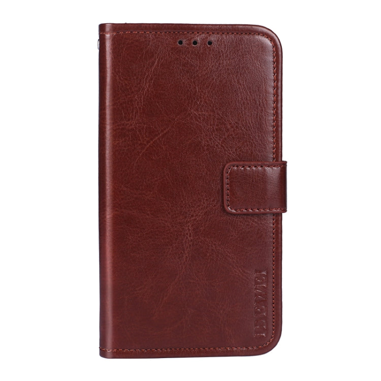 idewei Crazy Horse Texture Horizontal Flip Leather Case with Holder & Card Slots & Wallet, For Nokia C20 Plus, For OPPO Realme C11 (2021), For vivo V21e 4G, For vivo Y12S 2021, For vivo Y52 5G / Y72 5G, For Wiko Power U10