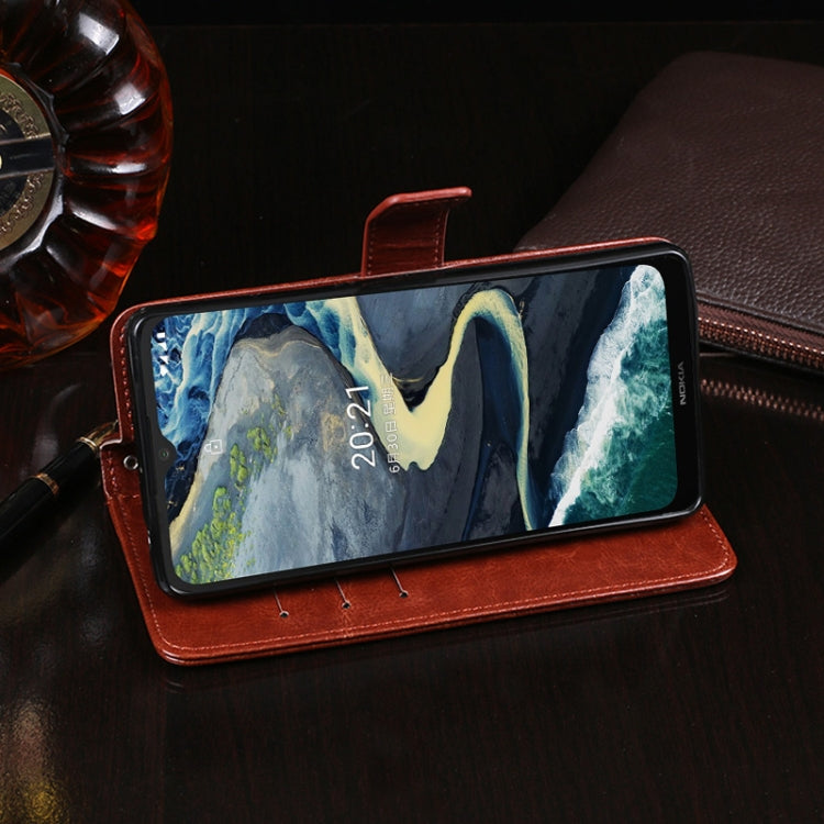 idewei Crazy Horse Texture Horizontal Flip Leather Case with Holder & Card Slots & Wallet, For Nokia C20 Plus, For OPPO Realme C11 (2021), For vivo V21e 4G, For vivo Y12S 2021, For vivo Y52 5G / Y72 5G, For Wiko Power U10