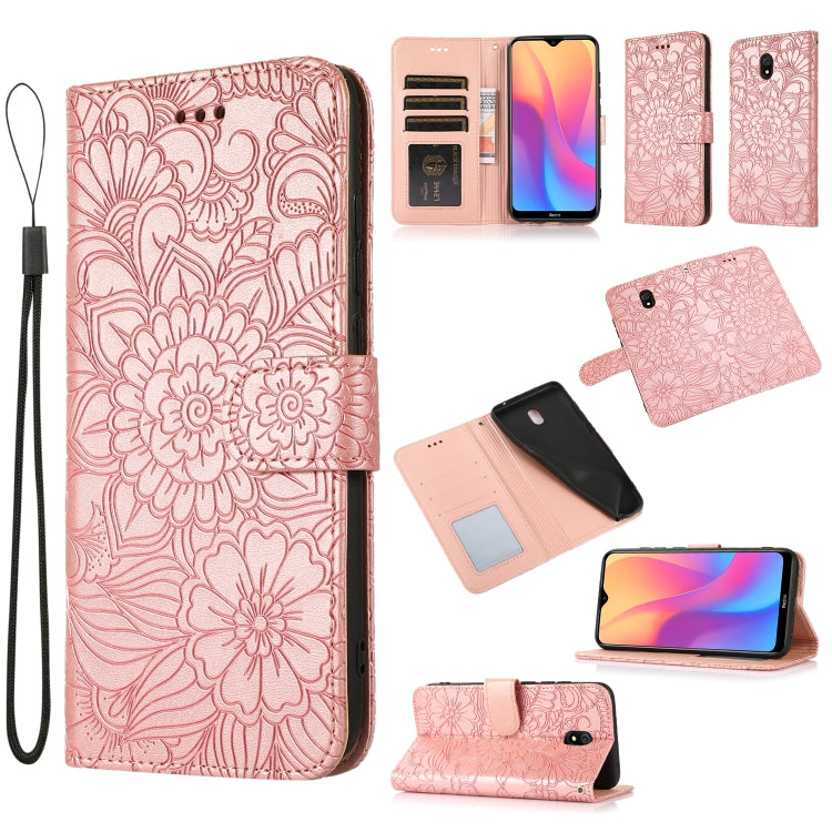 Skin Feel Embossed Sunflower Horizontal Flip Leather Case with Holder & Card Slots & Wallet & Lanyard, For Xiaomi POCO X3 NFC / X3 Pro / X3, For Xiaomi Redmi K40 / K40 Pro / Poco F3, For Xiaomi Mi 10T Lite 5G, For Xiaomi Mi 11, For Xiaomi Redmi Note 9 ...