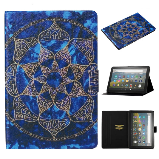 Voltage Texture Coloured Drawing Horizontal Flip Leather Case with Holder & Card Slot & Sleep / Wake-up Function, For Amazon Fire HD 10 (2021)