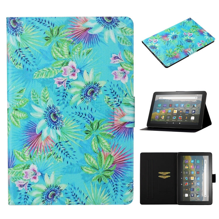 Voltage Texture Coloured Drawing Horizontal Flip Leather Case with Holder & Card Slot & Sleep / Wake-up Function, For Amazon Fire HD 10 (2021)