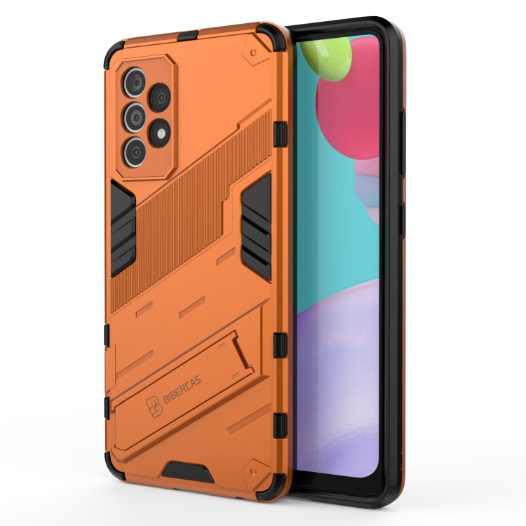 Punk Armor 2 in 1 PC + TPU Shockproof Case with Invisible Holder, For vivo Y37 / V21e 4G, For Samsung Galaxy A52 5G