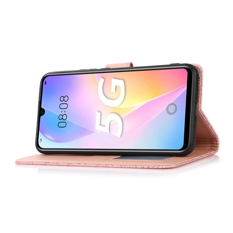 Skin Feel Embossed Sunflower Horizontal Flip Leather Case with Holder & Card Slots & Wallet & Lanyard, For Huawei nova 8 SE, For Huawei nova 7 SE, For Huawei nova 7 Pro 5G, For Huawei Y6p, For Huawei Y5p, For Huawei P smart 2020, For Huawei P40 Pro    ...