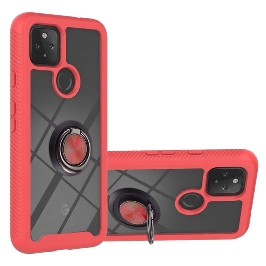 Starry Sky Solid Color Series Shockproof PC + TPU Protective Case with Ring Holder & Magnetic Function, For Google Pixel 5A 5G, For TCL 20S, For LG K22 / K22+, For LG K42 / K52 / Q52 / K62 / Q62, For LG Stylo 7 4G, For LG Stylo 7 5G                    ...