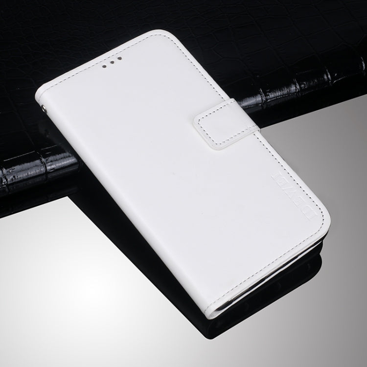 idewei Crazy Horse Texture Horizontal Flip Leather Case with Holder & Card Slots & Wallet, For ZTE Blade A71