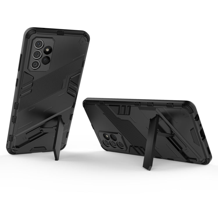 Punk Armor 2 in 1 PC + TPU Shockproof Case with Invisible Holder, For Samsung Galaxy A72 5G / 4G, For vivo V21e 5G