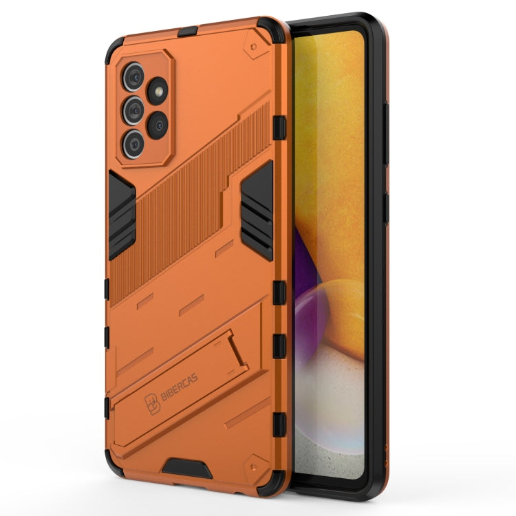 Punk Armor 2 in 1 PC + TPU Shockproof Case with Invisible Holder, For Samsung Galaxy A72 5G / 4G, For vivo V21e 5G